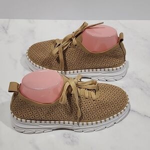 Patrizia Elodi Tan Lace-Up Shoes